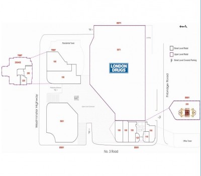 London Plaza plan