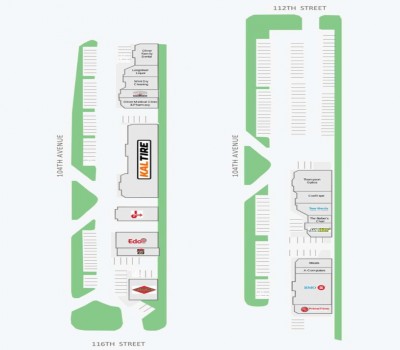 Longstreet Shopping Centre plan