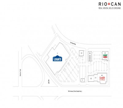 Lowe's Sunridge Centre plan