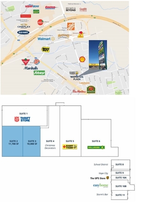 Mapleton Shopping Area - Mapleton Plaza plan