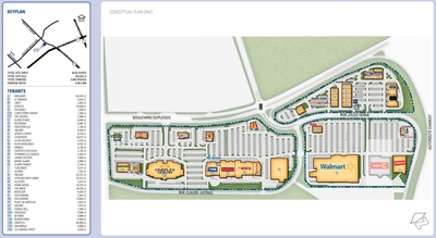 Méga Centre Sainte Foy plan