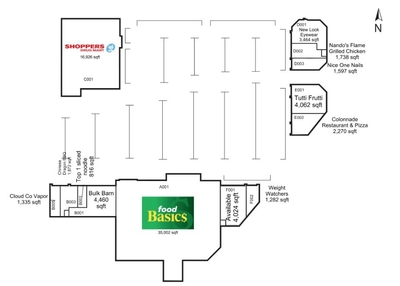 Merivale Market plan