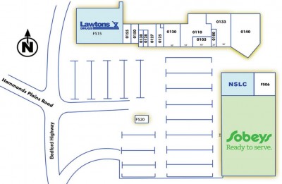 Mill Cove Plaza plan
