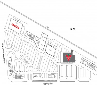Millcroft Shopping Centre plan