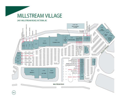 Millstream Village Shopping Centre plan