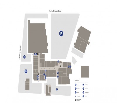 Milton Mall Shopping Centre plan