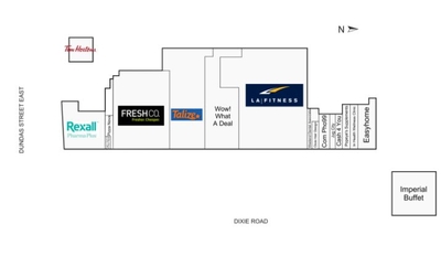 Mississauga Plaza plan