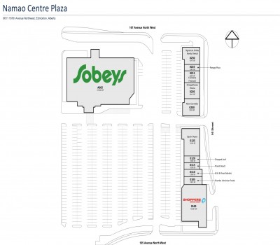 Namao Centre Plaza plan