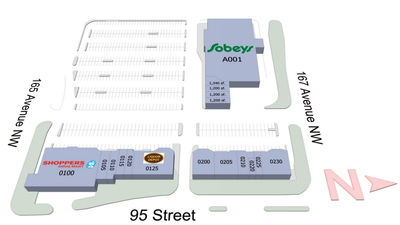 Namao Centre Plaza plan
