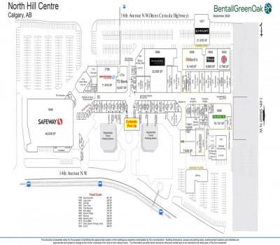 North Hill Centre plan