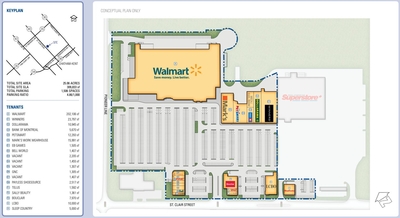 North Maple Shopping Mall plan