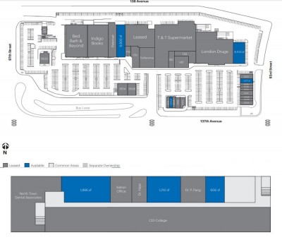 North Town Centre plan