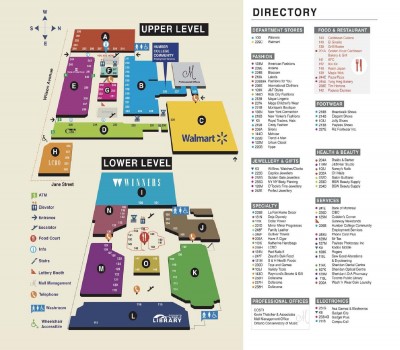 North York Sheridan Mall plan