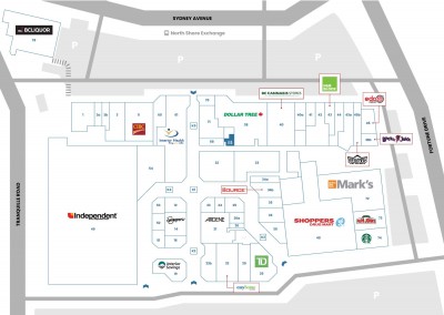 Northills Shopping Centre plan