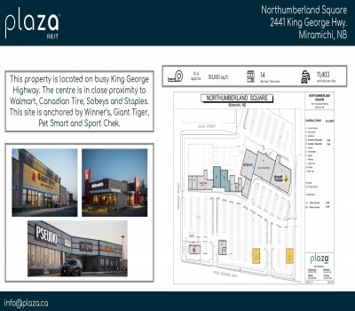 Northumberland Square Mall plan