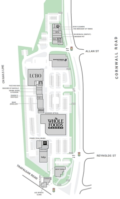 Olde Oakville Market Place plan