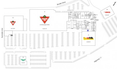 Orillia Square Mall plan