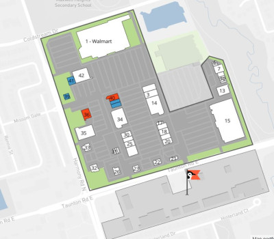 Oshawa North SmartCentre plan