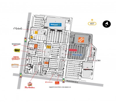 Oshawa North SmartCentre plan