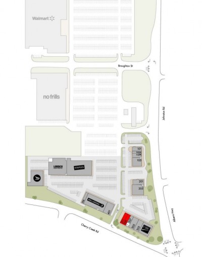 Pacific Rim Shopping Centre plan