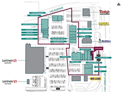 Palisades Shopping Centre plan