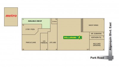 Park Road Square plan