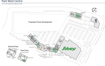 Park West Centre & Annex plan