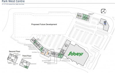 Park West Centre & Annex plan