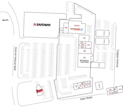 Penticton Plaza plan