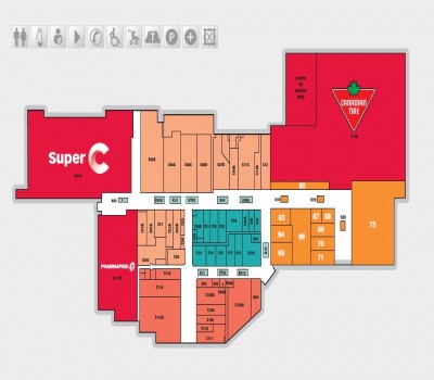 Place Bourassa plan