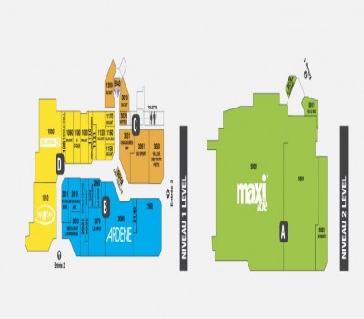 Place Centre-Ville plan