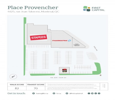 Place Provencher plan