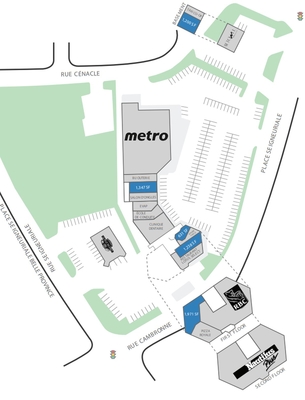 Place Seigneuriale plan