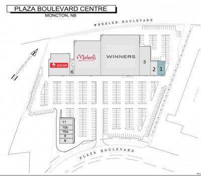 Plaza Boulevard Centre plan