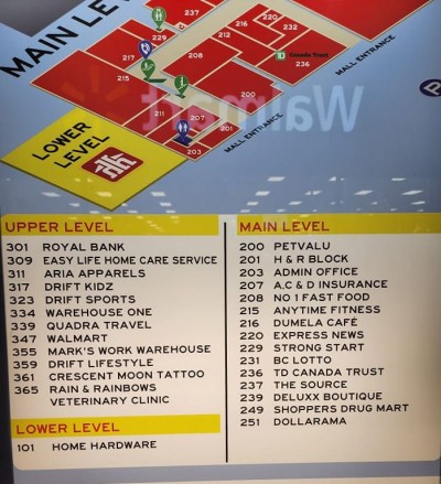 Pollyco (Rupert Square) Mall plan