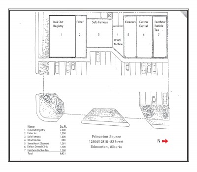 Princeton Square plan