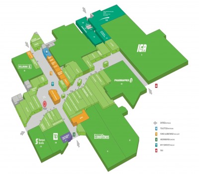 Quartier Cavendish plan