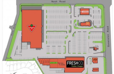 Queenston Mall plan