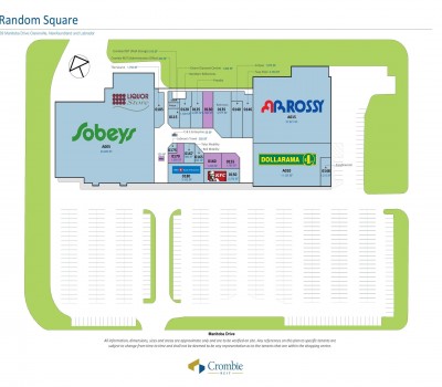 Random Square Mall plan