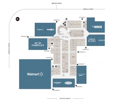 Regent Mall plan