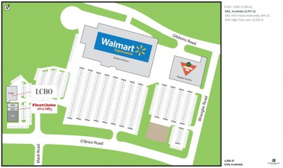 Renfrew Shopping Centre plan