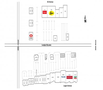 RioCan Langley Centre plan