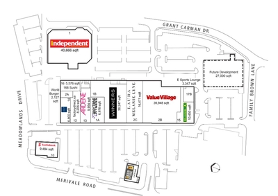 RioCan Merivale Place plan