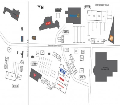 RioCan Shawnessy Centre  plan