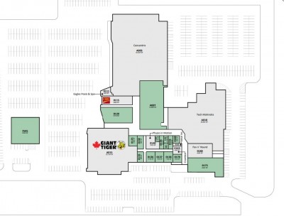 Riverview Shopping Mall plan