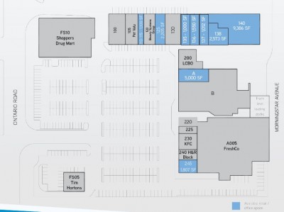 Rose City Plaza plan