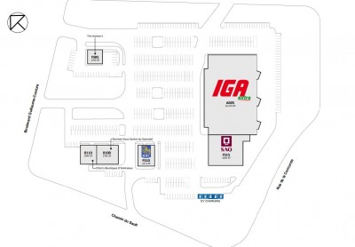 Saint-Romuald Plaza plan