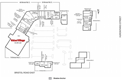 Sandalwood Square Shopping Centre plan