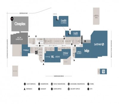 Sherwood Park Mall plan