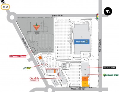 Smartcentres Ancaster plan